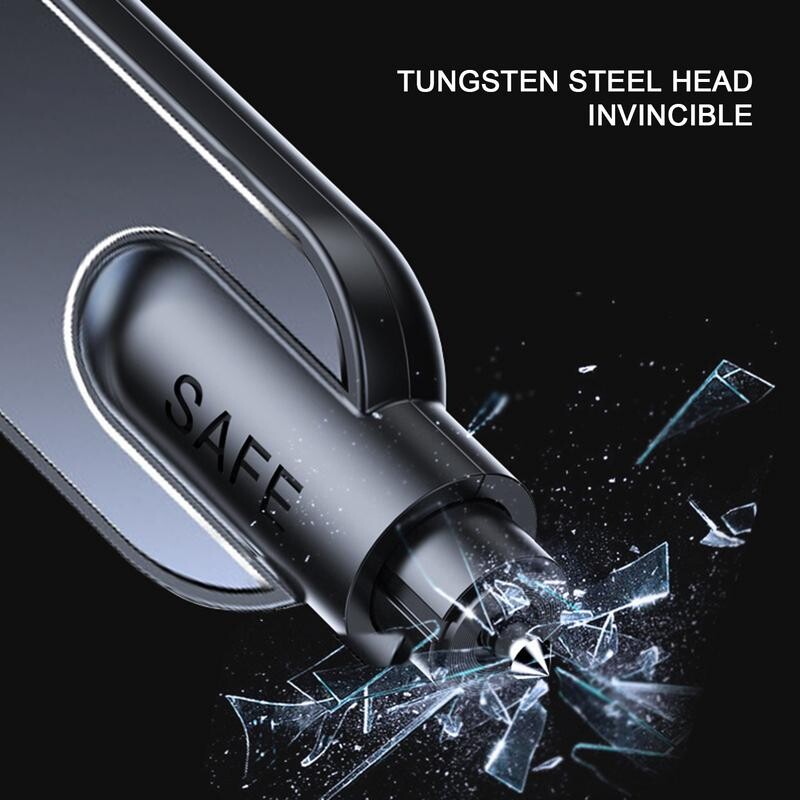 Autóbiztonsági kalapács Auto Sürgősségi Üveg Ablaktörő Biztonsági öv Vágó Életmentő Vészhelyzetek Menekülési Túlélő Whis Szerszám autóhoz