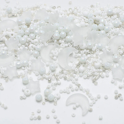 Jauktas zvaigznes mēness kristāla stikla krelles sēklu krelles, brīvas, apaļas pērles, kas paredzētas DIY rotaslietu izgatavošanai, amatniecības rokassprādzes, kaklarotas, auskari