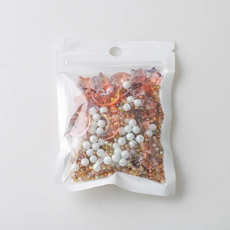 Jauktas zvaigznes mēness kristāla stikla krelles sēklu krelles, brīvas, apaļas pērles, kas paredzētas DIY rotaslietu izgatavošanai, amatniecības rokassprādzes, kaklarotas, auskari