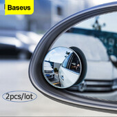 Baseus 360-stupňové univerzálne zrkadlo na slepý uhol do auta, výpredaj, bezrámové širokouhlé teleskopické inšpekčné parkovacie zrkadlo