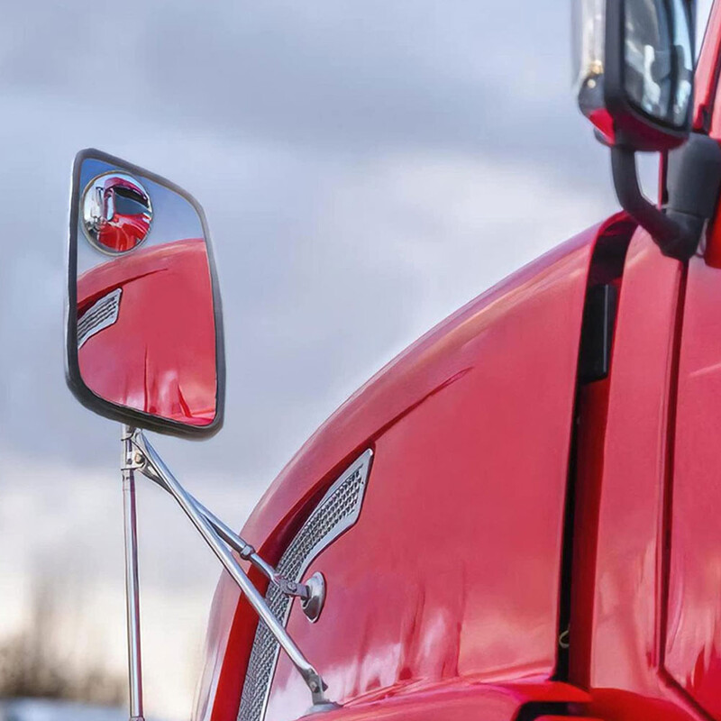 1 vnt šoniniai veidrodėliai, skirti sunkvežimių aklųjų zonų veidrodėliams, apvaliems, išgaubtiems plataus kampo vandeniui atspariems kūdikių automatiniams galinio vaizdo veidrodžių priedai