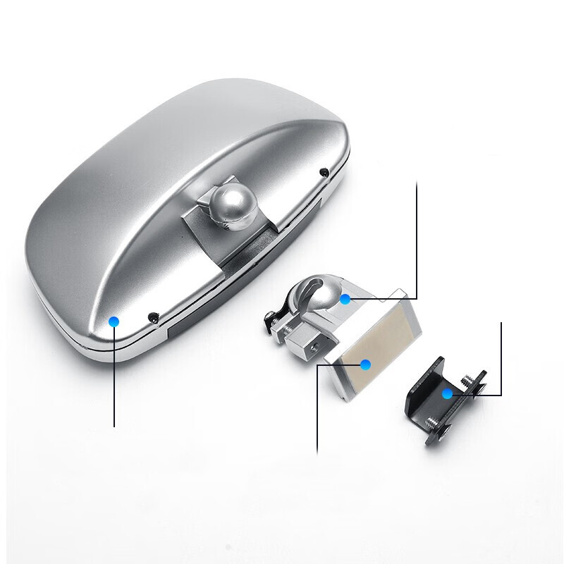 360 laipsnių reguliuojamas plataus kampo šoninis galinis veidrodėlis aklosios dėmės išgaubti veidrodžiai, skirti automobilio atbulinės eigos statymo pagalbiniam galinio vaizdo veidrodėliui