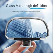 1pcs Asistent de parcare pentru vehicule Oglinzi de siguranță pentru unghiul mort Oglinzi retrovizoare laterale pentru mașină Accesorii auto Oglindă laterală