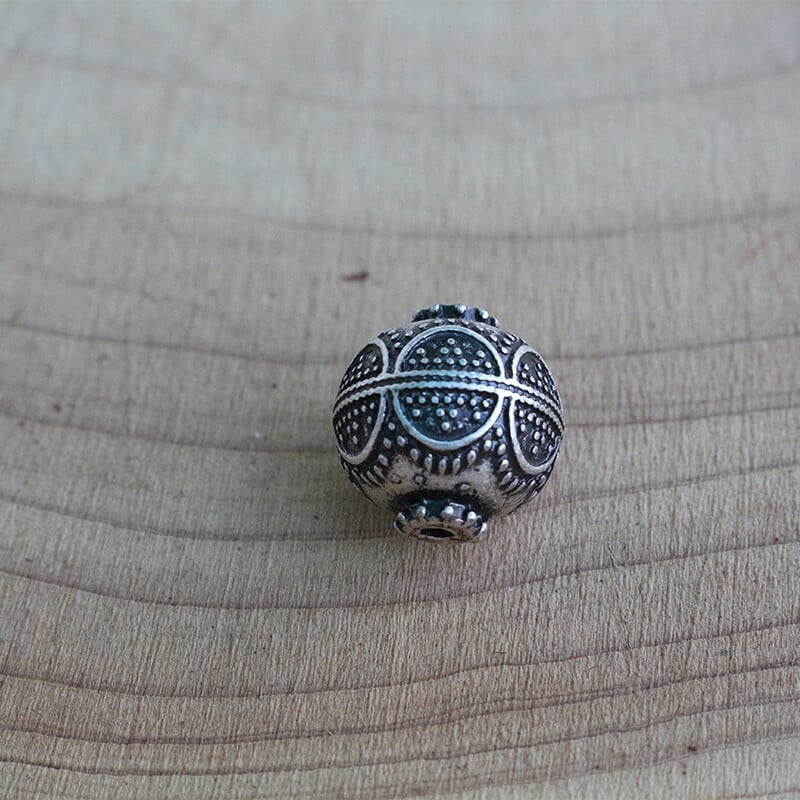 1 ks vikingských korálok, slovanských korálok, šperkov, vnútorný priemer 2 mm