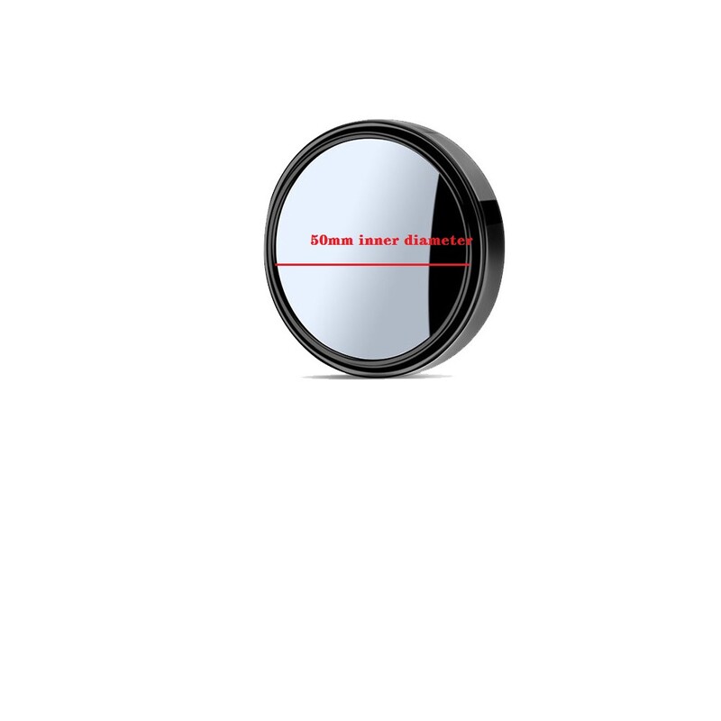 4 kom Ogledala za mrtvi kut za automobile Rotirajuće retrovizor za 360 stupnjeva s okvirom Okruglo Hd širokokutno pomoćno konveksno ogledalo