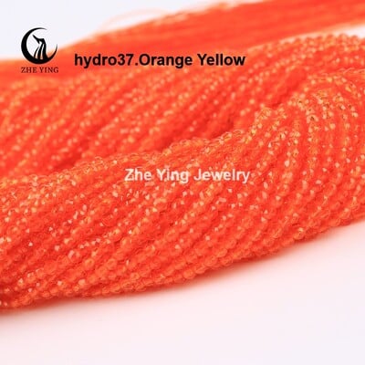 2 mm 3 mm vysoko kvalitné ametystové fialové korálky, hydro okrúhle fazetované krištáľové medzery, sklenené korálky, náramok, DIY výroba šperkov, 5 prameňov