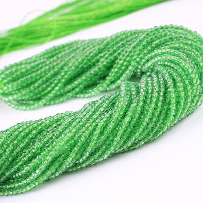 2 mm 3 mm vysoko kvalitné ametystové fialové korálky, hydro okrúhle fazetované krištáľové medzery, sklenené korálky, náramok, DIY výroba šperkov, 5 prameňov