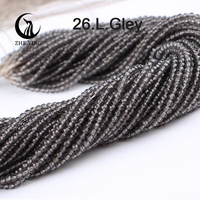 2 mm 3 mm vysoko kvalitné ametystové fialové korálky, hydro okrúhle fazetované krištáľové medzery, sklenené korálky, náramok, DIY výroba šperkov, 5 prameňov