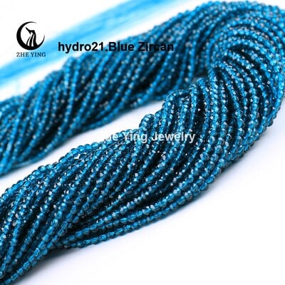 2 mm 3 mm vysoko kvalitné ametystové fialové korálky, hydro okrúhle fazetované krištáľové medzery, sklenené korálky, náramok, DIY výroba šperkov, 5 prameňov