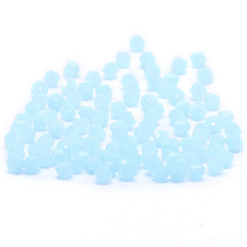 300 τμχ Εκλεκτές 4mm Bicone Loose Crystal Beads for Jewelry Making Accessories 001-020