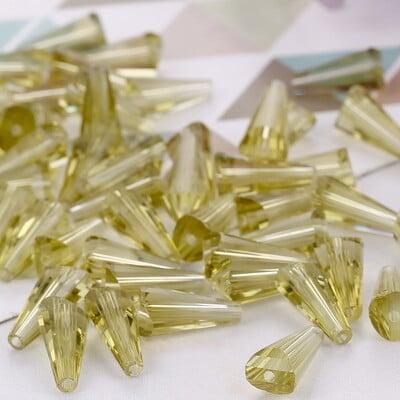 4 Κρυστάλλινες χάντρες σε σχήμα πύργου 6 χιλιοστών Αυστριακές κωνικές γυάλινες χάντρες Χαλαρές χάντρες για κοσμήματα DIY βραχιόλι κολιέ