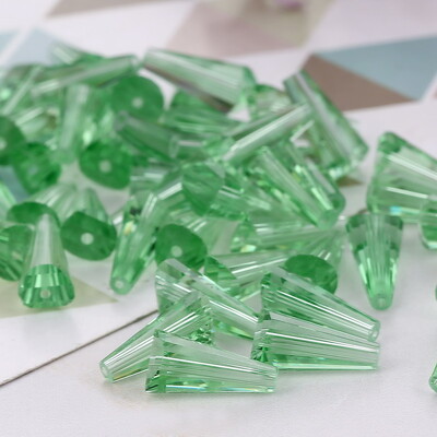 4 Κρυστάλλινες χάντρες σε σχήμα πύργου 6 χιλιοστών Αυστριακές κωνικές γυάλινες χάντρες Χαλαρές χάντρες για κοσμήματα DIY βραχιόλι κολιέ