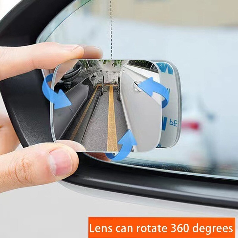 Retrovizor Mali kvadratni retrovizor Artefakt za vožnju unatrag u mrtvom kutu Pomoć pri refleksiji slijepo područje 360 stupnjeva podesivo