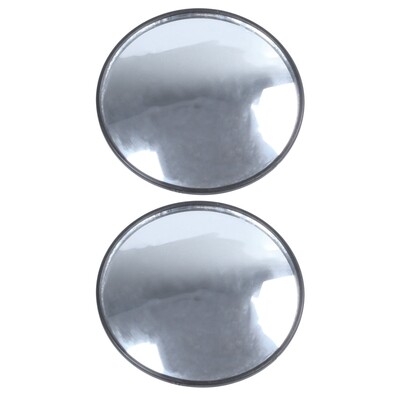 2X 95 mm OD adeziv rotund convex vedere oglindă spate oglindă oglindă laterală