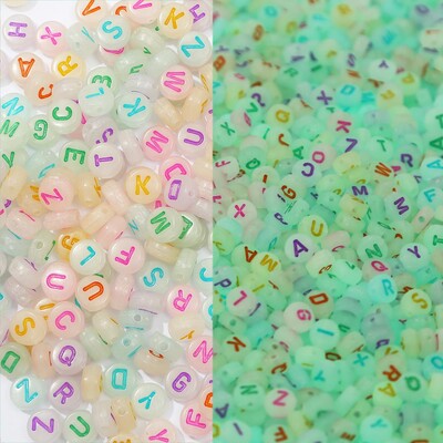 100 buc/lot margele acrilice cu litere englezești mixte margele cu inimă plată cu numere de alfabet pentru bricolaj brelocuri, brățări, colier, bijuterii