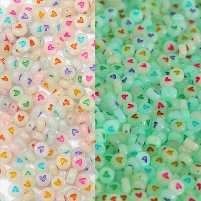 100 buc/lot margele acrilice cu litere englezești mixte margele cu inimă plată cu numere de alfabet pentru bricolaj brelocuri, brățări, colier, bijuterii