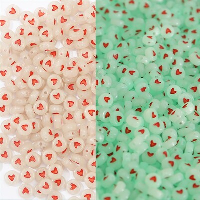 100 buc/lot margele acrilice cu litere englezești mixte margele cu inimă plată cu numere de alfabet pentru bricolaj brelocuri, brățări, colier, bijuterii