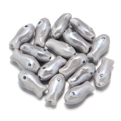 10 buc/lot margele drăguțe în formă de pește Mărgele colorate din ceramică margele libere pentru realizarea de bijuterii, bricolaj, colier, brățări, accesorii cadou