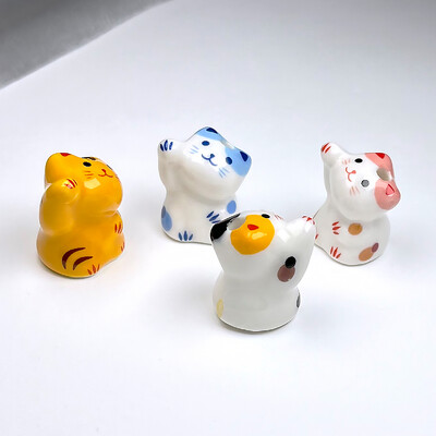 15x21mm vertikálny otvor Lucky Cat Anime Anime keramické korálky na výrobu šperkov DIY náramky náušnice náhrdelník porcelánové korálky