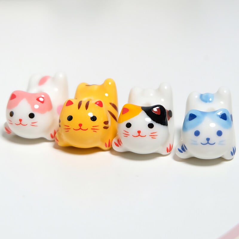 15x21mm vertikálny otvor Lucky Cat Anime Anime keramické korálky na výrobu šperkov DIY náramky náušnice náhrdelník porcelánové korálky