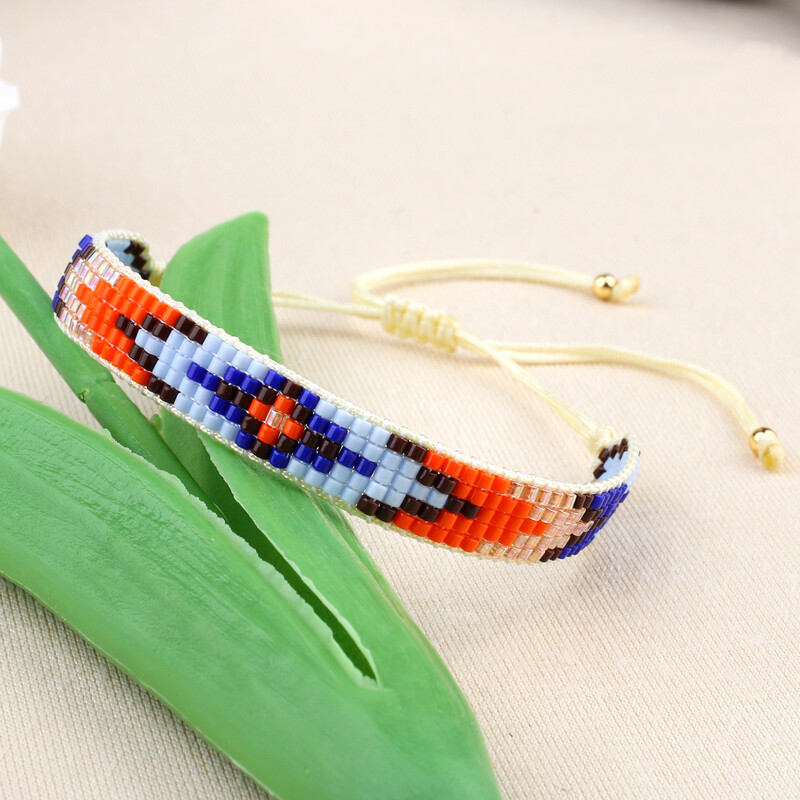 KELITCH új színes Miyuki gyöngyös karkötők, kézzel készített Evil Eye karkötők Charm karkötők nőknek Férfiak