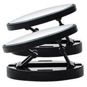 Oglindă pentru punct mort, cu unghi larg reglabil la 360 de grade Oglinzi pentru mașină cu vedere din spate Siguranță îmbunătățită în trafic Vedere cu unghi larg în marșarier