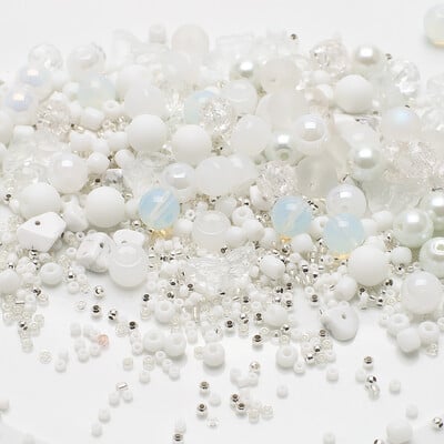 45 g Mješovite veličine šarene češke staklene perle labave okrugle razmaknice perle DIY narukvice privjesci ogrlice perle za izradu nakita