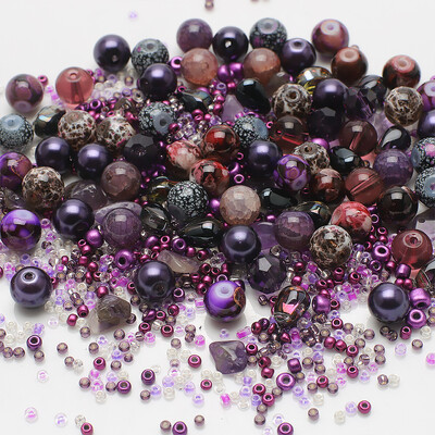 45 g Mješovite veličine šarene češke staklene perle labave okrugle razmaknice perle DIY narukvice privjesci ogrlice perle za izradu nakita