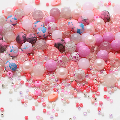 45 g Mješovite veličine šarene češke staklene perle labave okrugle razmaknice perle DIY narukvice privjesci ogrlice perle za izradu nakita