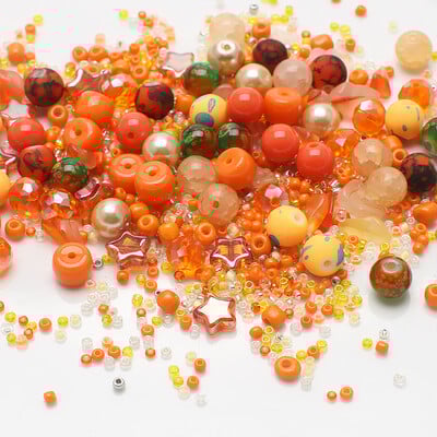 45 g Mješovite veličine šarene češke staklene perle labave okrugle razmaknice perle DIY narukvice privjesci ogrlice perle za izradu nakita