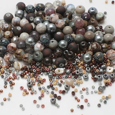 45 g Mješovite veličine šarene češke staklene perle labave okrugle razmaknice perle DIY narukvice privjesci ogrlice perle za izradu nakita