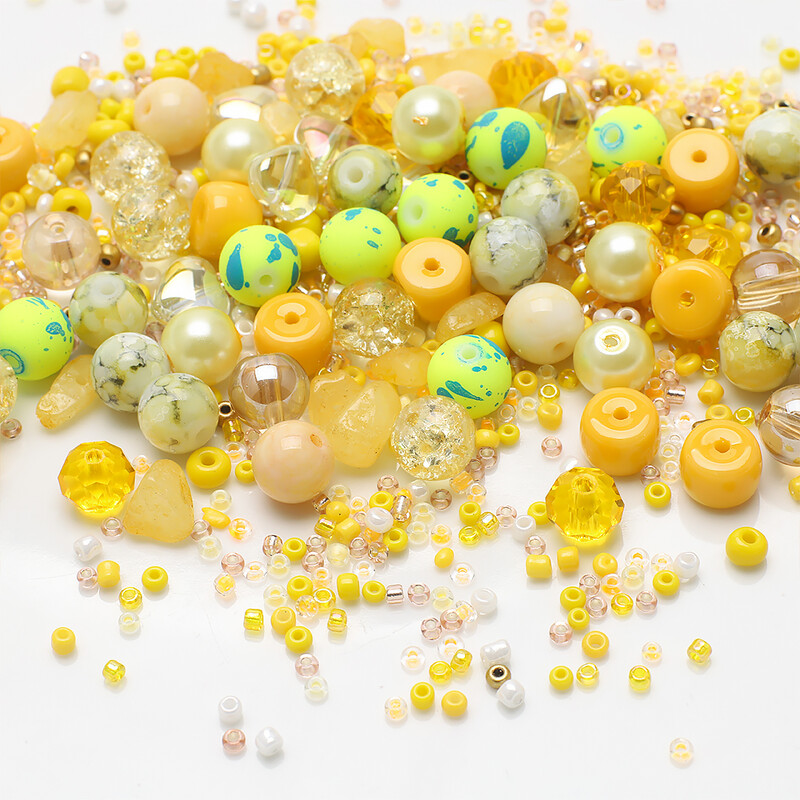 45 g Mješovite veličine šarene češke staklene perle labave okrugle razmaknice perle DIY narukvice privjesci ogrlice perle za izradu nakita