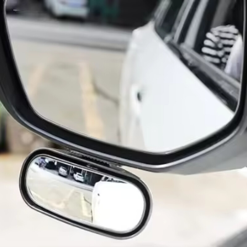 Automatinis galinio vaizdo veidrodis, modifikuotas veidrodis, papildomas veidrodis aklosios zonos veidrodis didelis matymo laukas plataus kampo veidrodis, reguliuojamas kampas