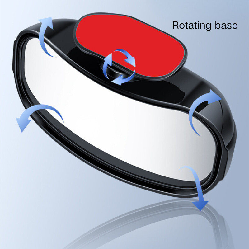 Automatinis galinio vaizdo veidrodis, modifikuotas veidrodis, papildomas veidrodis aklosios zonos veidrodis didelis matymo laukas plataus kampo veidrodis, reguliuojamas kampas