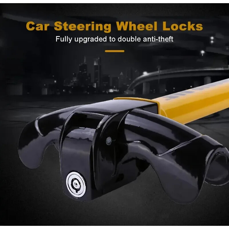 Univerzális autókormányzár lopásgátló autók forgó kormánykerékzárja Nagyobb biztonság a nagy teherbírású autók számára