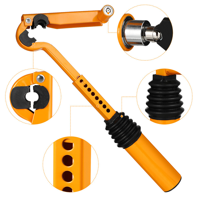 Gear Lock Antifurt Auto Dispozitiv Club Blocare Direcție Stick frână de mână