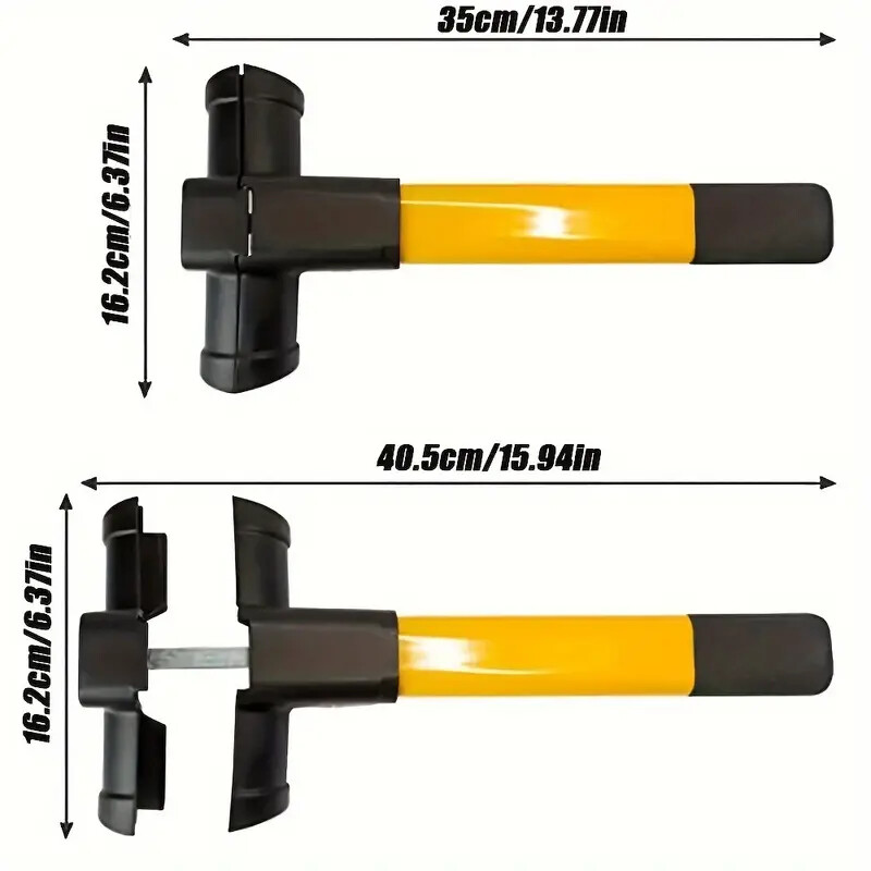 Univerzális autókormányzár lopásgátló autók forgó kormánykerékzárja Nagyobb biztonság a nagy teherbírású autók számára