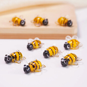 Bee Animal Glass Bead Направи си сам гривна Аксесоари за колие