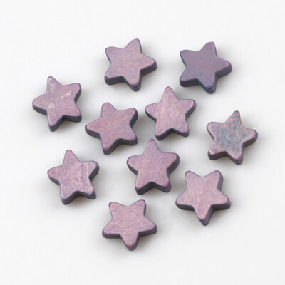 15 mm-es ötágú csillag vegyes színes természetes fa gyöngyök laza távtartó gyöngyök ékszerkészítéshez barkácsolás karkötő nyaklánc kellékek