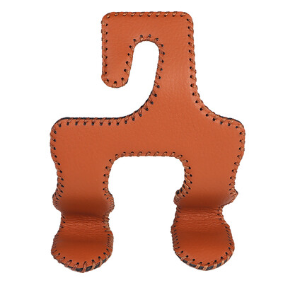 Univerzális bőr és fém autóülés háttámlája horgok jármű többfunkciós nagy teherbírású tároló kampó autó belső kiegészítők