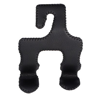 Univerzális bőr és fém autóülés háttámlája horgok jármű többfunkciós nagy teherbírású tároló kampó autó belső kiegészítők