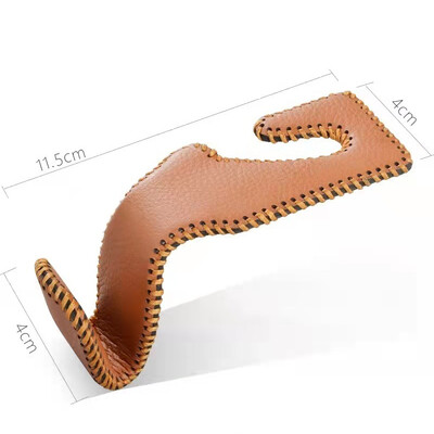 Autóülés fejtámla kampók Bőr Rejtett Hátsó Akasztó Tárolótartó Szervező Hátsó fogastár pénztárcákhoz Táskák Belső tartozékok