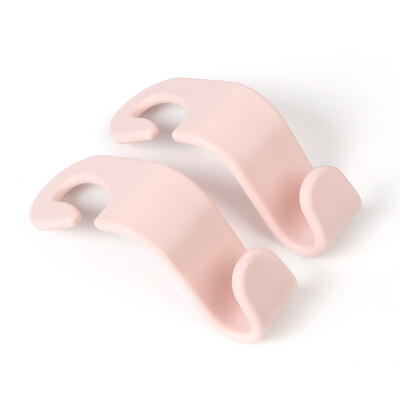 2db Univerzális autósülés horog hátsó belső hordozható akasztós táskatartó tárolótáska pénztárca szövet dekoratív dísztárgyak tárolása