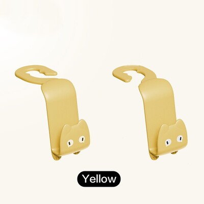 STONEGO Automobil Vozilo Kuka za stražnje sjedalo Stražnji naslon za glavu Organizator Vješalica Kuka za pohranu za namirnice Torba Ručna torba Kišobrani Slatka kuka