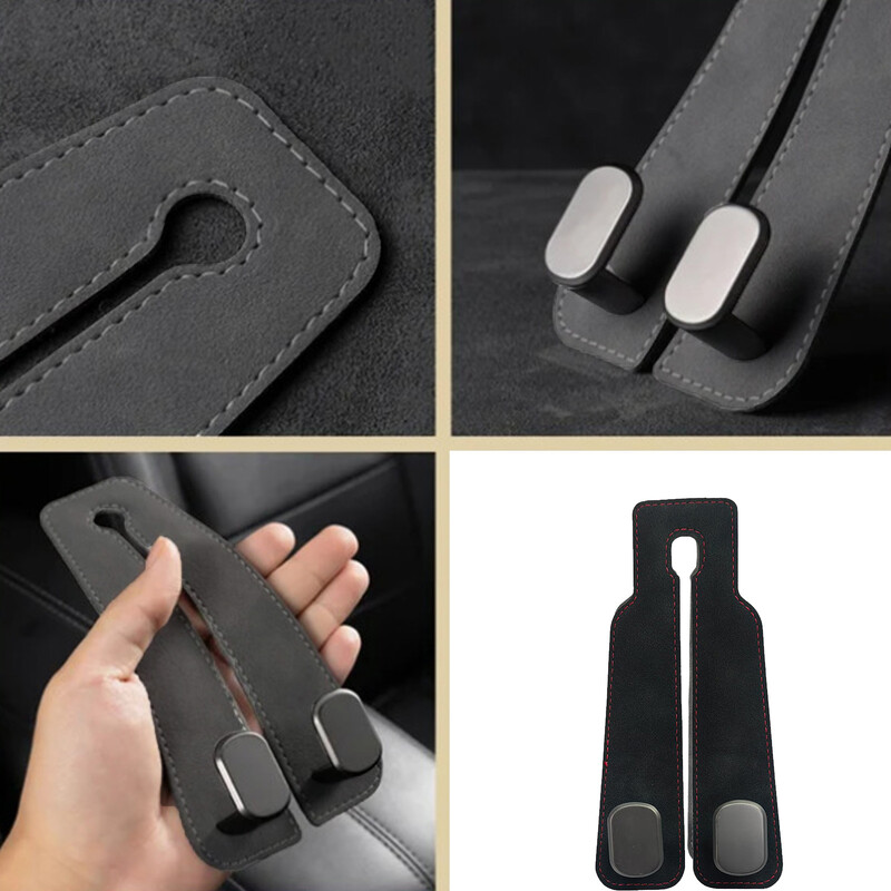 Cârlige pentru scaunul auto Tetiera Material rezistent la uzură și durabil Cârlige care economisesc spațiu potrivite pentru toate tipurile de scaune auto