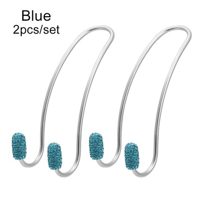 2 csomagos üléstámla rendszerezők Bling Diamond univerzális autós fejtámla táskaakasztók Erős, tartós automatikus hátsó ülés tároló kampók