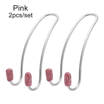2 csomagos üléstámla rendszerezők Bling Diamond univerzális autós fejtámla táskaakasztók Erős, tartós automatikus hátsó ülés tároló kampók