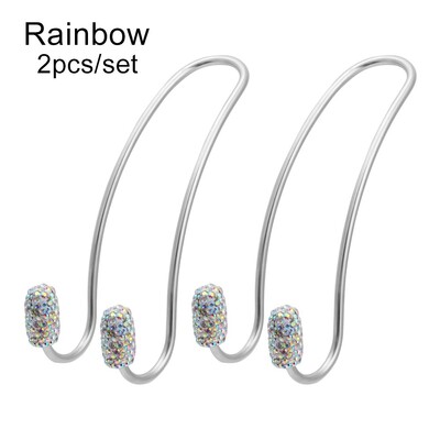 2 csomagos üléstámla rendszerezők Bling Diamond univerzális autós fejtámla táskaakasztók Erős, tartós automatikus hátsó ülés tároló kampók