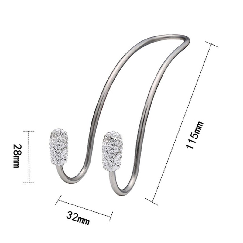 2 csomagos üléstámla rendszerezők Bling Diamond univerzális autós fejtámla táskaakasztók Erős, tartós automatikus hátsó ülés tároló kampók