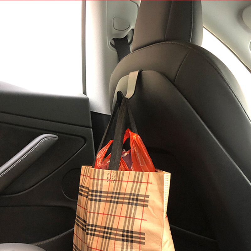 Skirta Tesla Model 3 YXS automobilinės sėdynės galvos atramai Kabliukas Kabykla Laikiklis Piniginės laikiklis Tesla Model Y 3 Priedai Dekorai